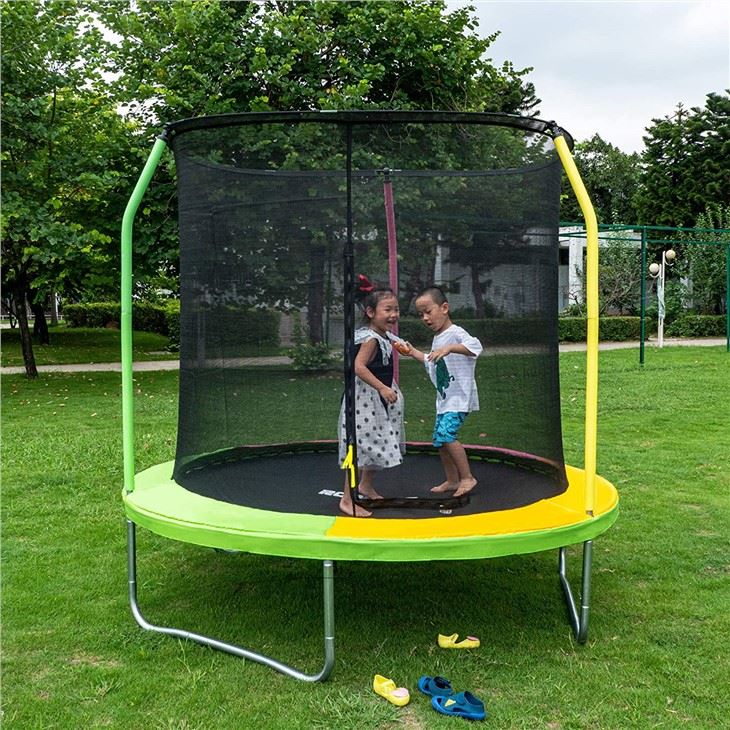 8FT Garden Trampoline With Safety Net